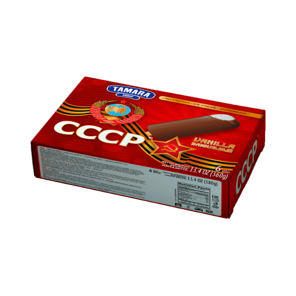 «CCCР» էսկիմո վանիլային, տուփով