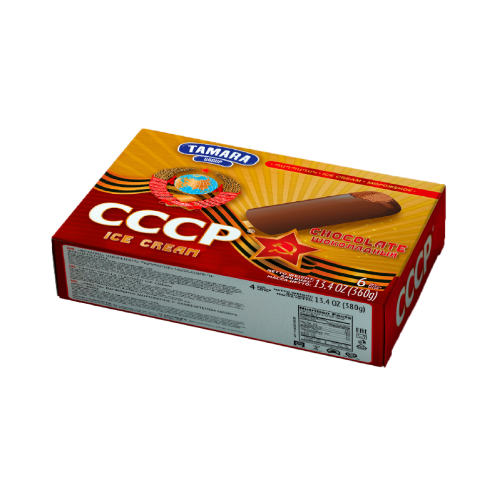 «CCCР»  էսկիմո շոկոլադե, տուփով