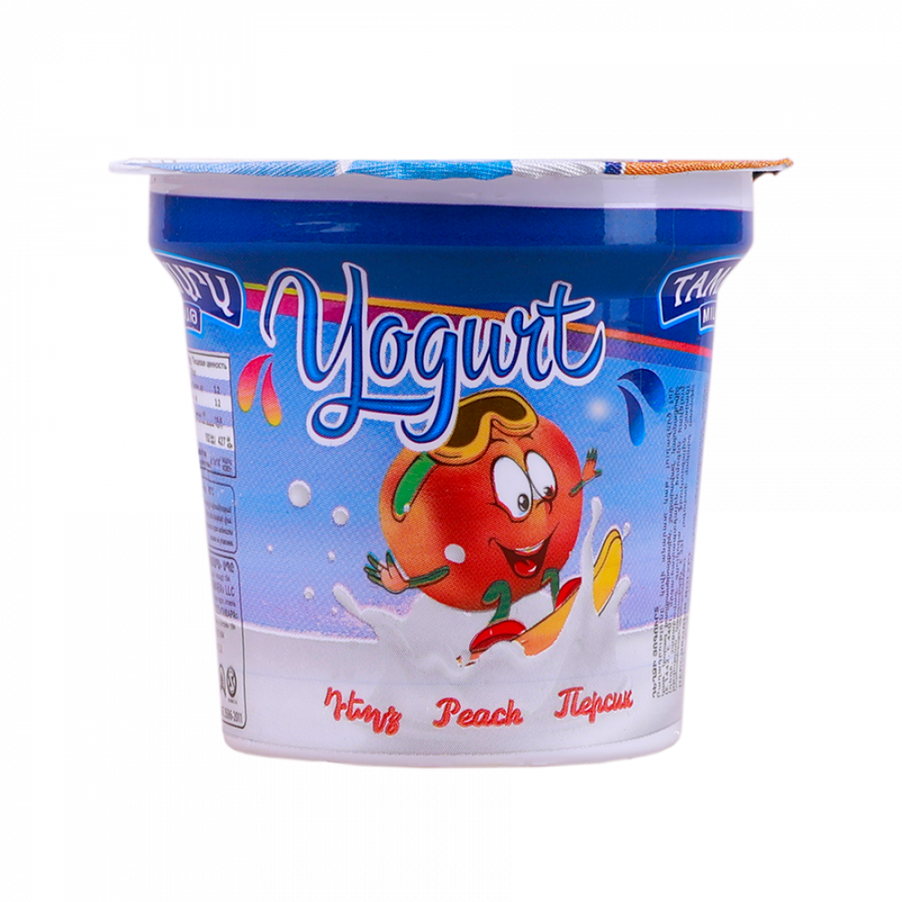 Йогурт, персик 1.5%