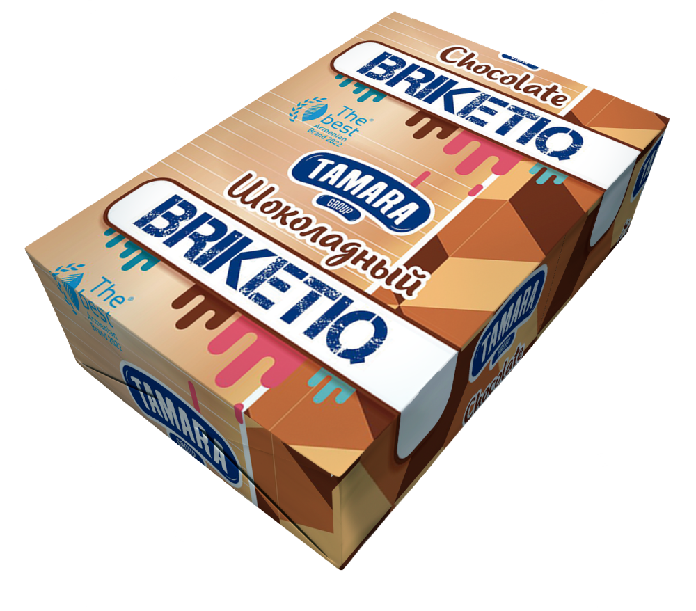 «BRIKETIQ» мороженое шоколадное