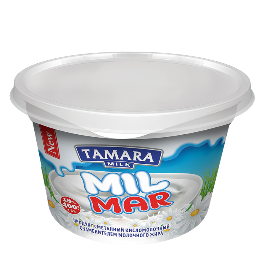 "MIL MAR" sour cream product 18.0%